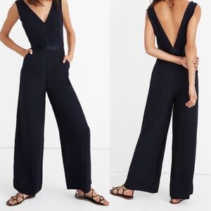 NWT Sessùn x Madewell Love Again Navy Minimalist Jumpsuit